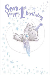 Me To You Bear Son 1st Birthday Tiny Tatty Teddy Birthday Card