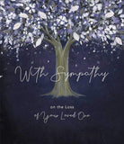 Sympathy Loss Of Loved One Bereavement Condolences Card