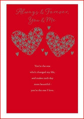 Always & Forever, You & Me Valentine's Day Card