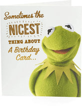Disney Muppets Kermit The Frog Funny Birthday Card