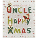 Boofle Wishing a Brilliant Uncle Christmas Card