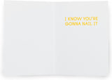 Kindred X David Olenick - I Wish Shoe - Good Luck Card