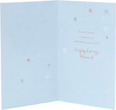 Christmas Card for Nephew Traditional Snowman Design