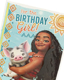 Disney Moana Birthday Girl Card