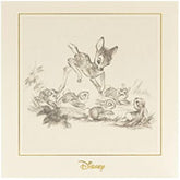 Disney Bambi Original Sketch Blank Birthday Card