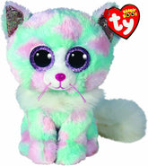 Opal Pastel Cat 15cm Plush Soft Toy