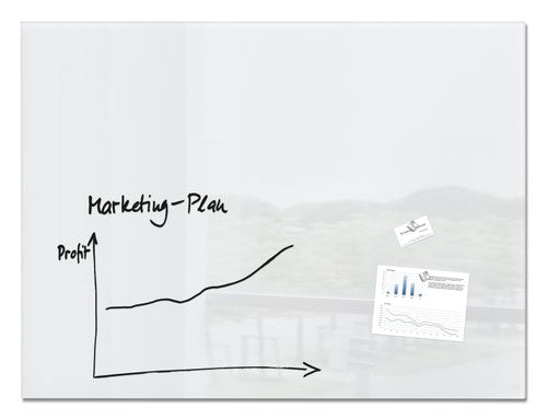 Sigel Artverum Magnetic Glass Board Super White 1200x900mm