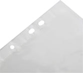 A5 Clear Punched Poly 100 Pockets