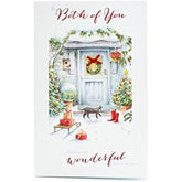 Christmas Card To Both Of You - To Both Of You Christmas Cards - Xmas Card To A Special Couple - Christmas Card For Couples - Special Couple Christmas Card