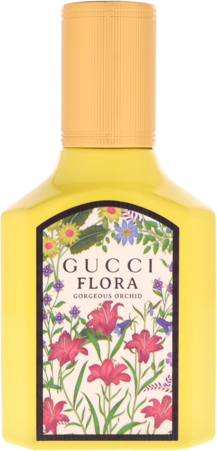 Gucci Flora Gorgeous Orchid women's perfume spray 30ml, elegant floral fragrance in a stylish bottle.