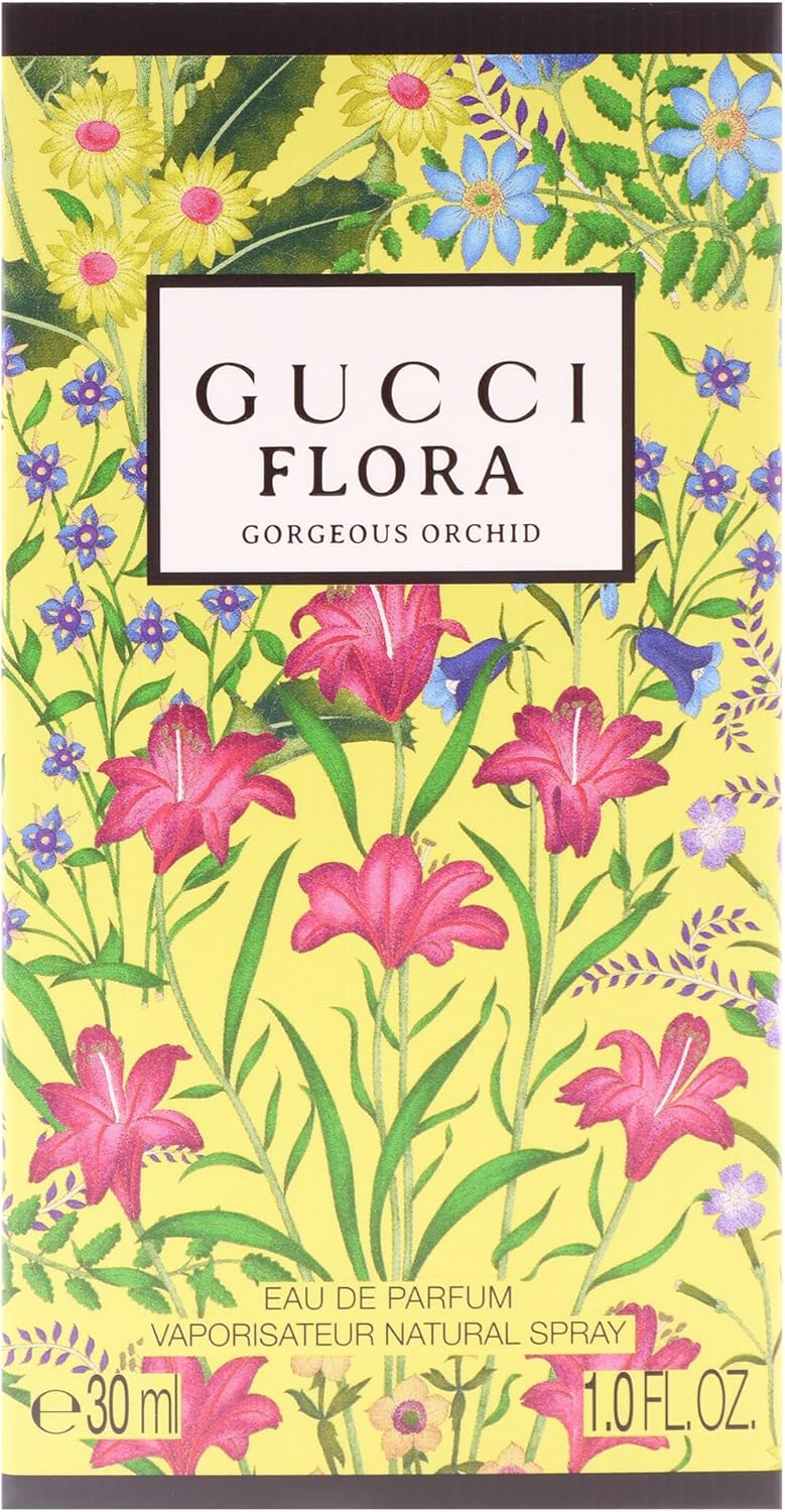 Gucci Flora Gorgeous Orchid women's fragrance spray, 30ml bottle with floral perfume design, elegant and luxurious.