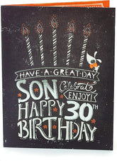 Have a Great Day Son 30th Birthday Card