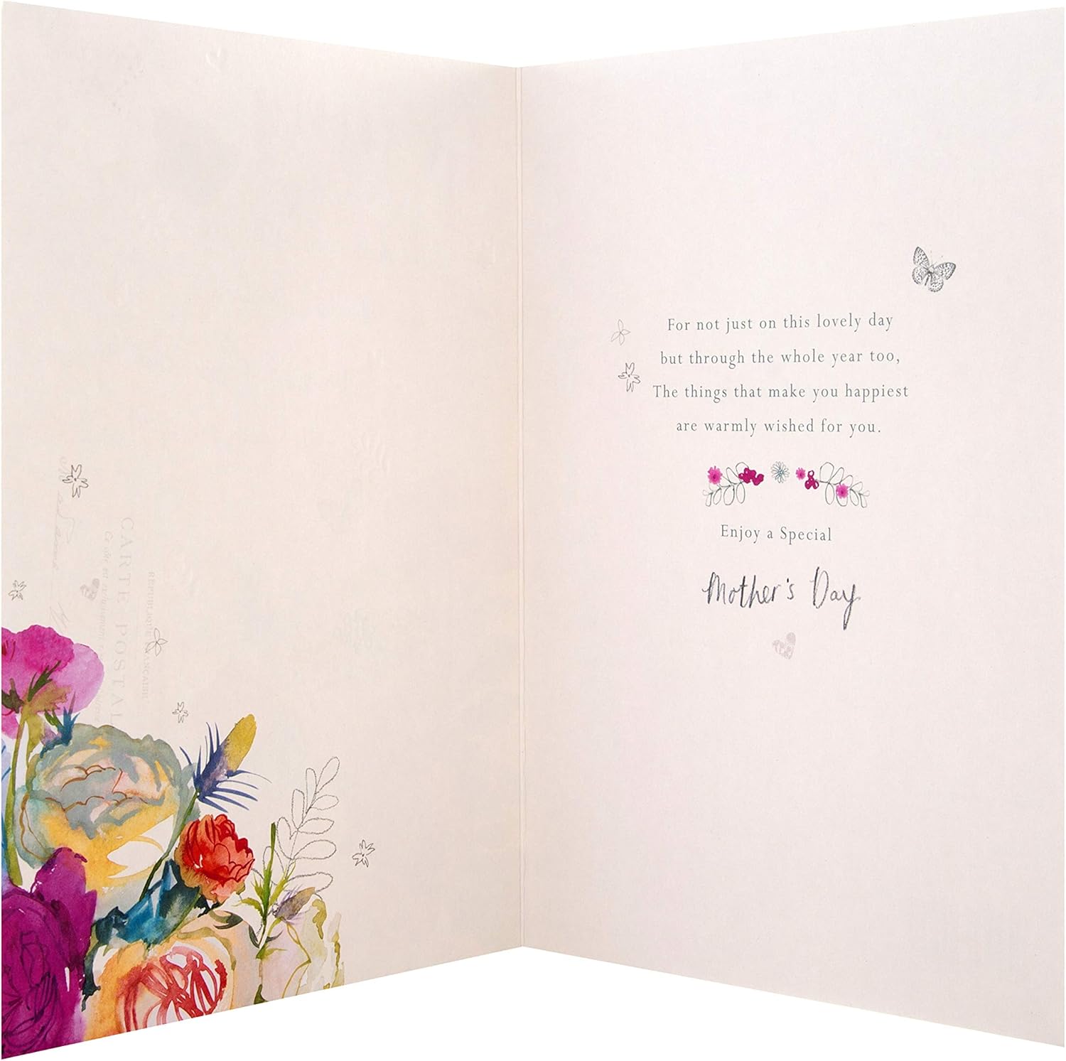 Hallmark floral Mother’s Day card for Granny with elegant, classic design and thoughtful greeting, perfect for celebrating mom.