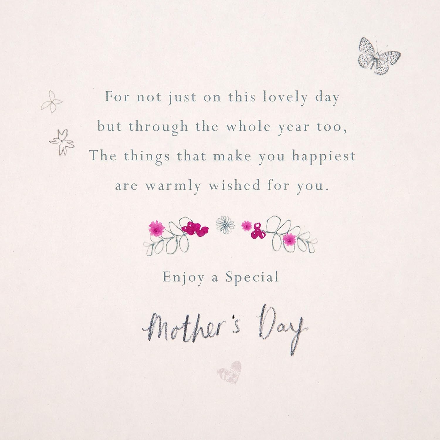 Hallmark elegant floral Mother’s Day card for granny featuring classic, beautiful design and heartfelt greeting inside.
