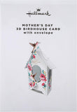 Hallmark Modern 3D birdhouse Mother’s Day card featuring a stylish pop-up design and intricate details for a special greeting.