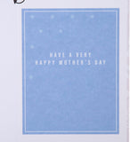 Hallmark Mother’s Day card featuring a pop-up 3D flower wreath design with vibrant, elegant floral details.
