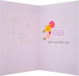 Vibrant floral bouquet Mother's Day card with colorful flowers and cheerful greeting, designed by Hallmark for special occasions.