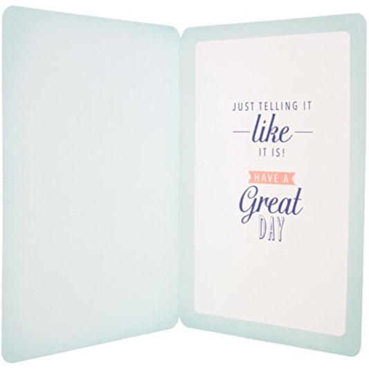 Hallmark Dad "Pretty Awesome" Father's Day Card with colorful design and heartfelt message inside.
