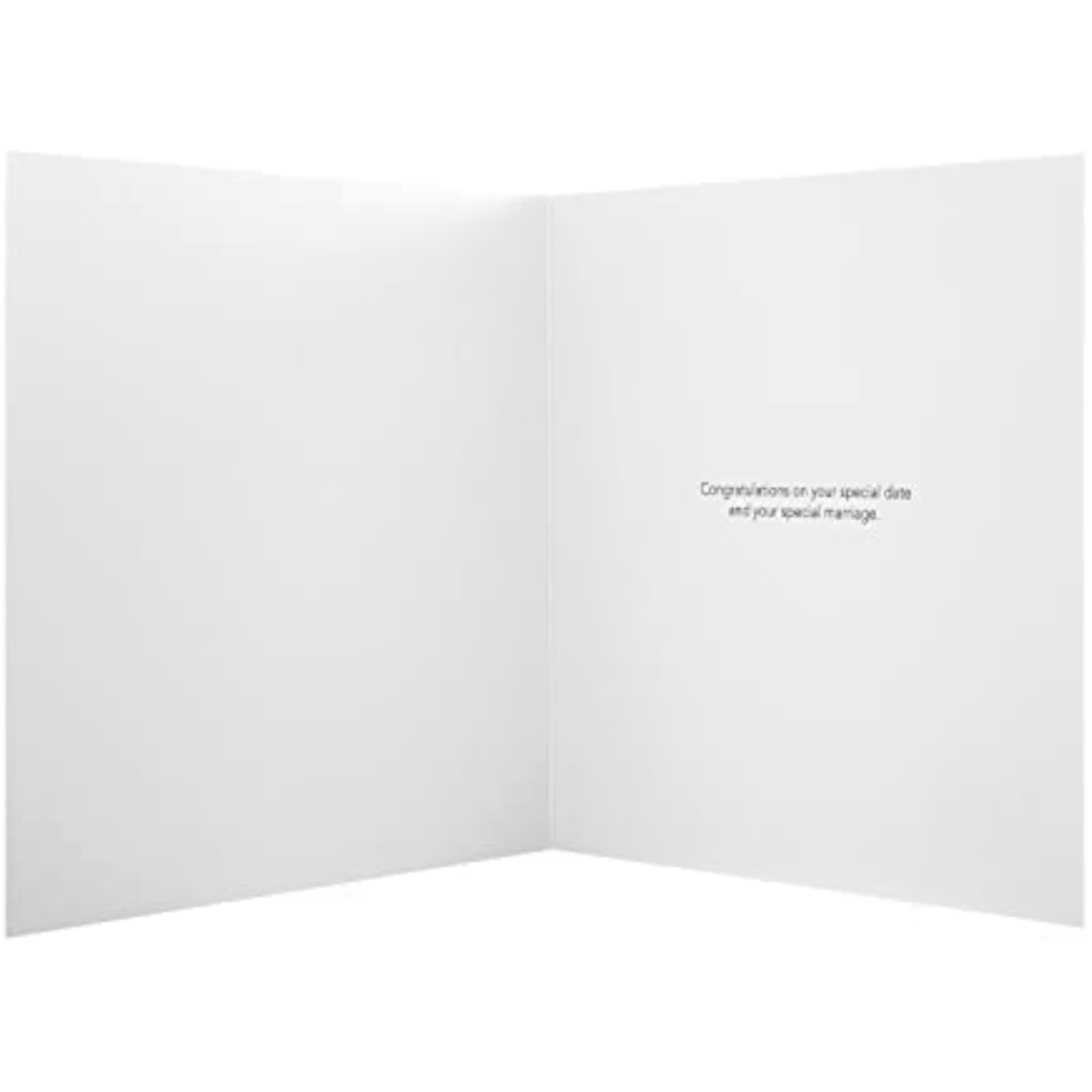 Hallmark anniversary greeting card with elegant text and LED light design, perfect for celebrating special milestones.