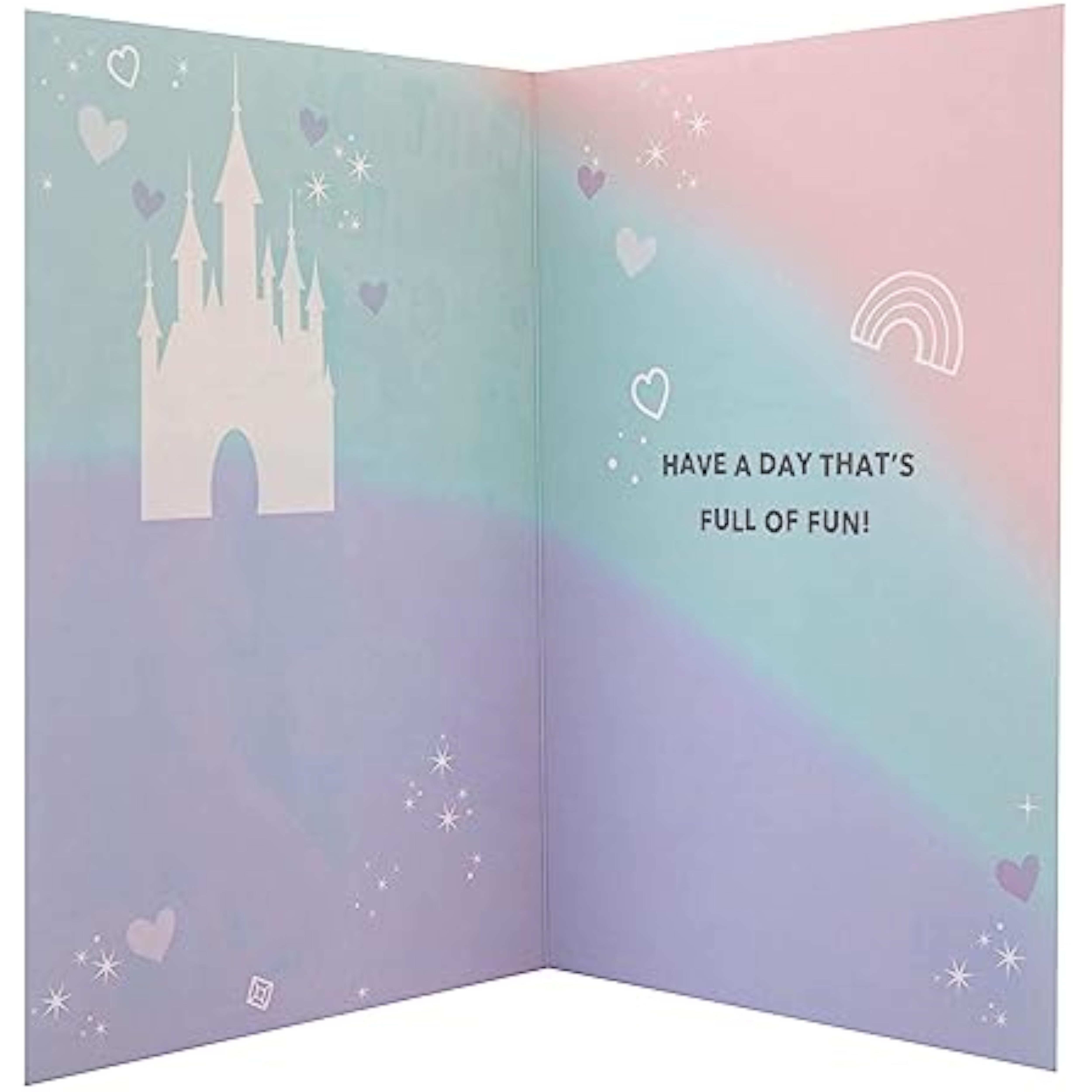 Hallmark birthday greeting card with "OPEN 90" message, featuring colorful and festive design for celebrating a 90th birthday.