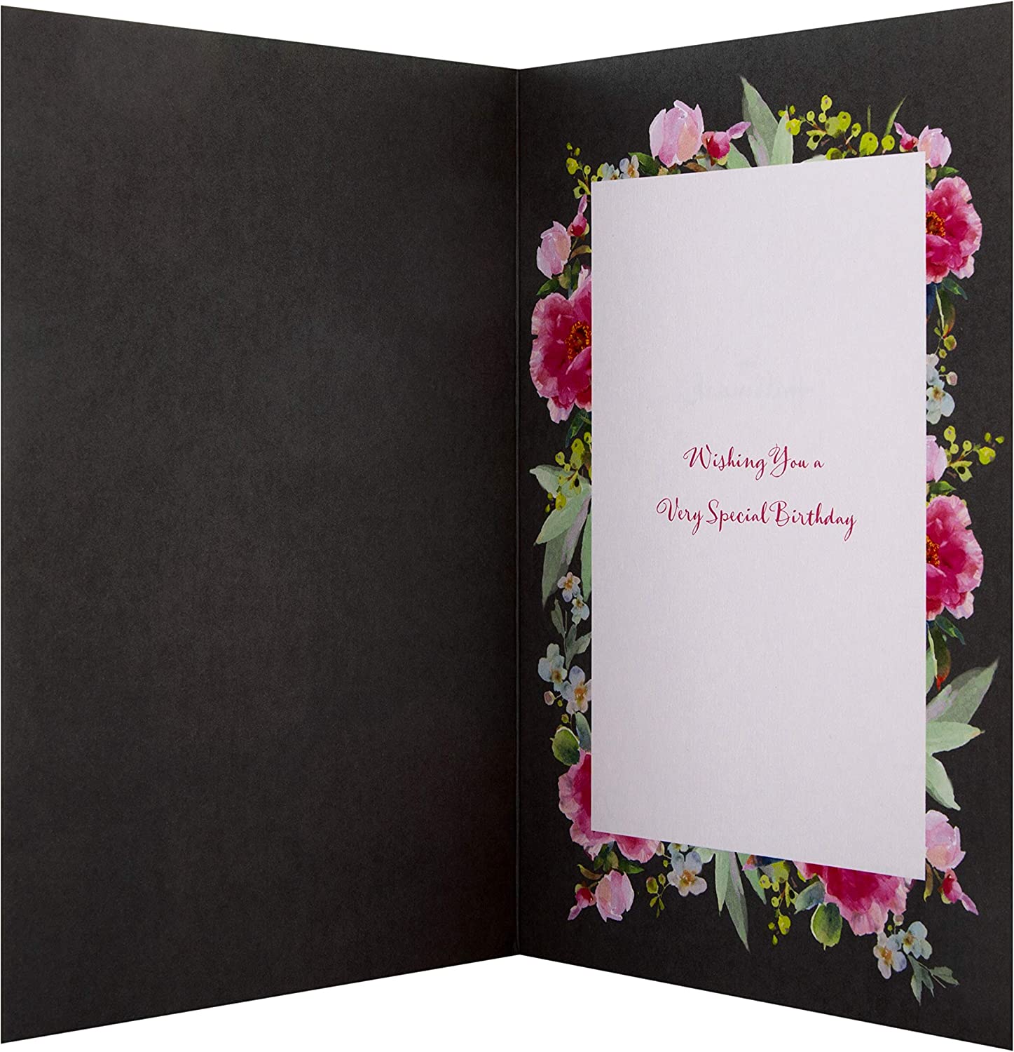 Hallmark greeting card with a classic floral design, perfect for a daughter's birthday celebration.