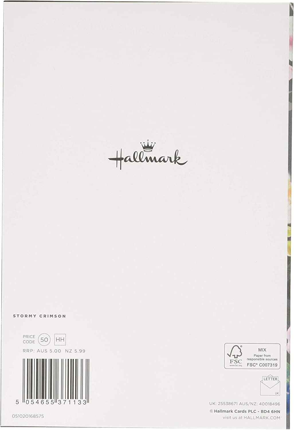 Hallmark greeting card featuring a classic floral design, perfect for a daughter's birthday celebration.
