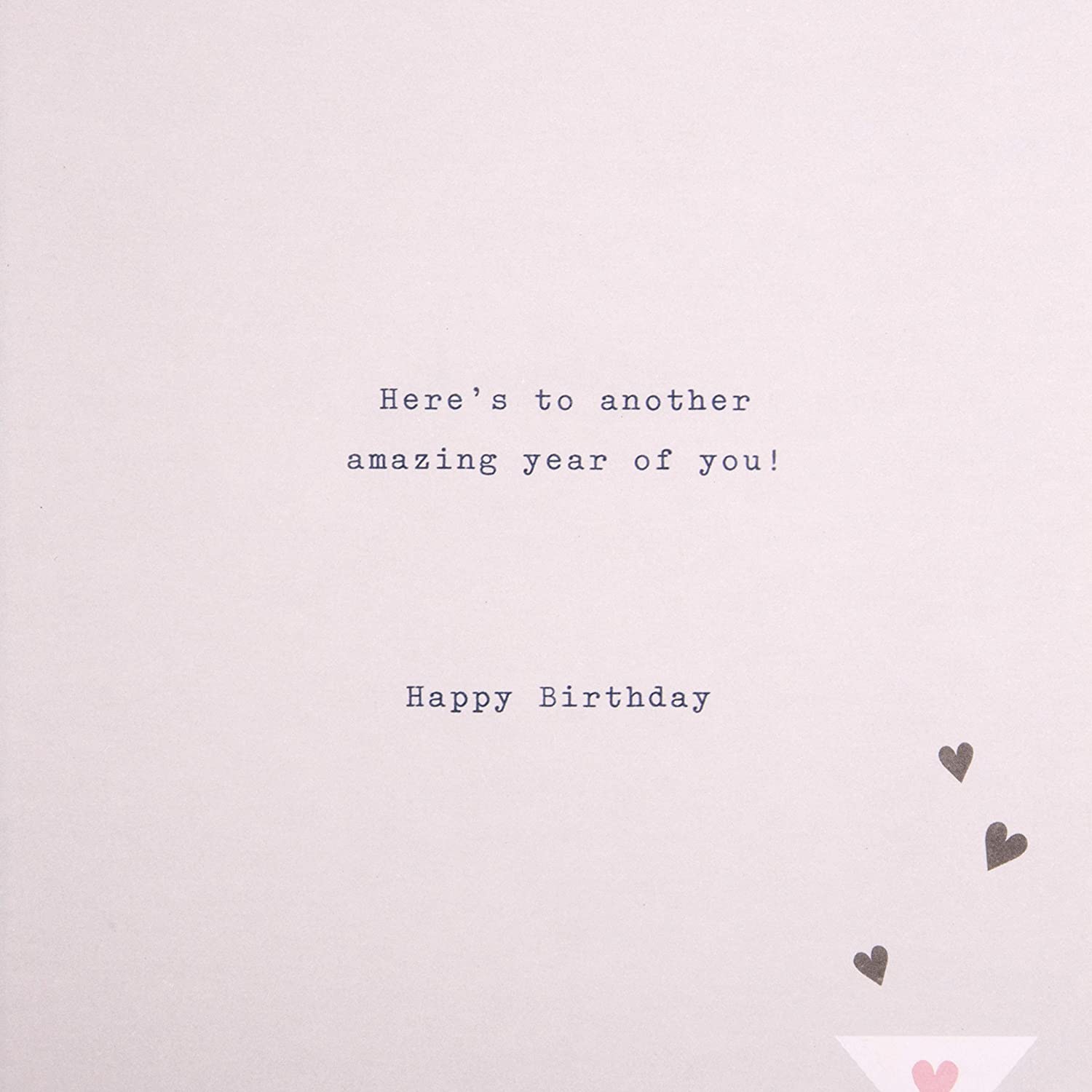 Hallmark birthday greeting card featuring a stylish cocktail glass design and "Happy Birthday Daughter" message.