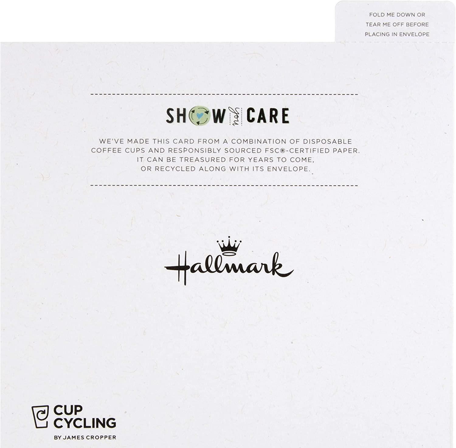 Hallmark greeting card featuring a charming animal illustration for birthdays, with colorful and whimsical design.