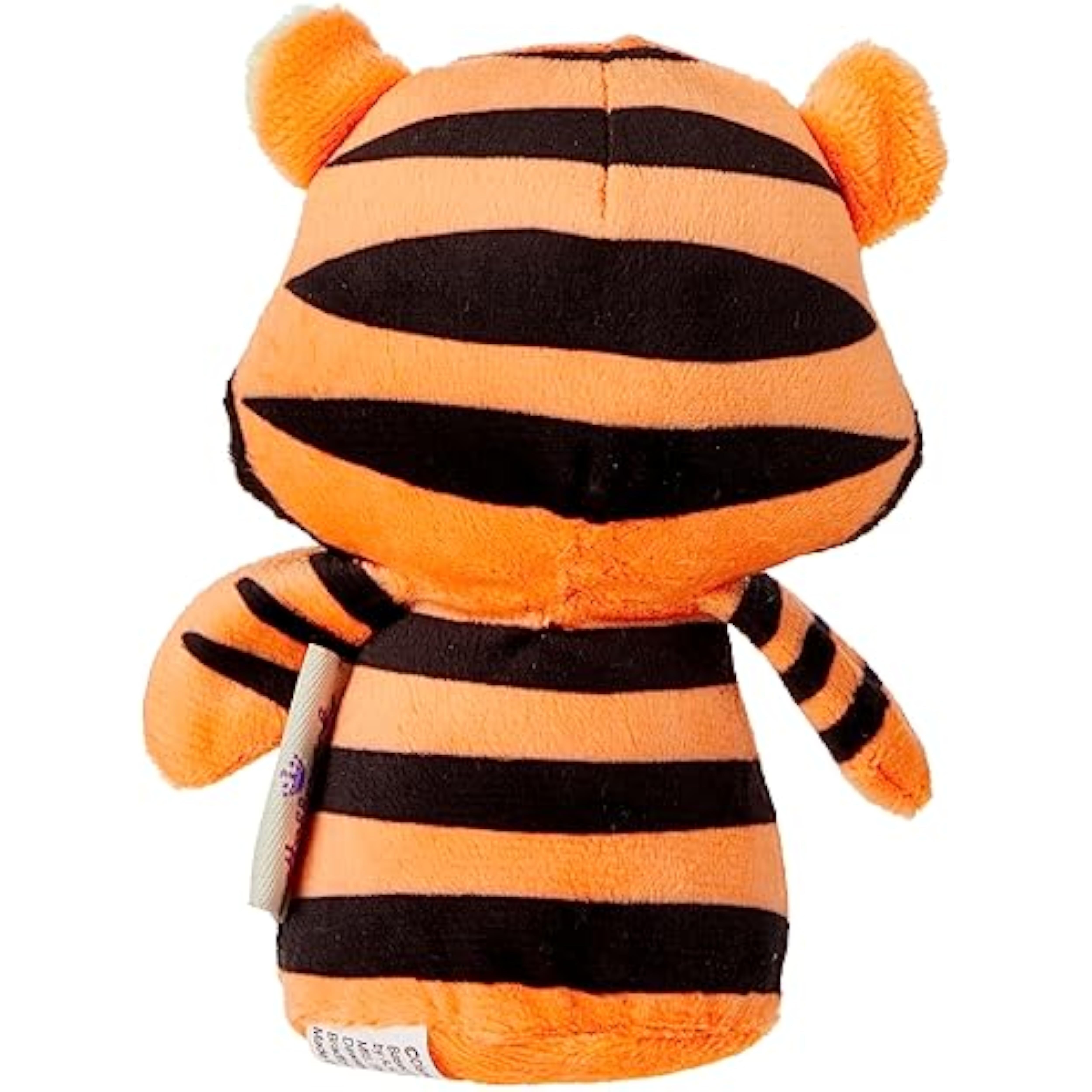 Hallmark Disney Winnie the Pooh and Tigger Itty Bitty soft toy greeting card featuring colorful cartoon characters.
