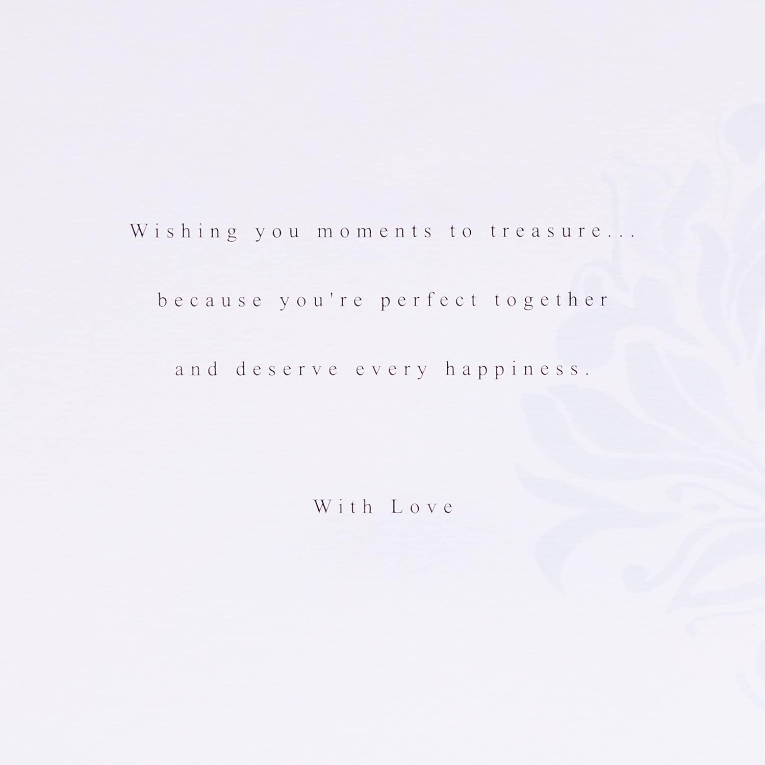 Hallmark elegant 3D daughter and son-in-law anniversary greeting card with intricate design and heartfelt message.