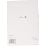 Embossed floral 70th birthday greeting card by Hallmark, featuring elegant floral design and classic style.