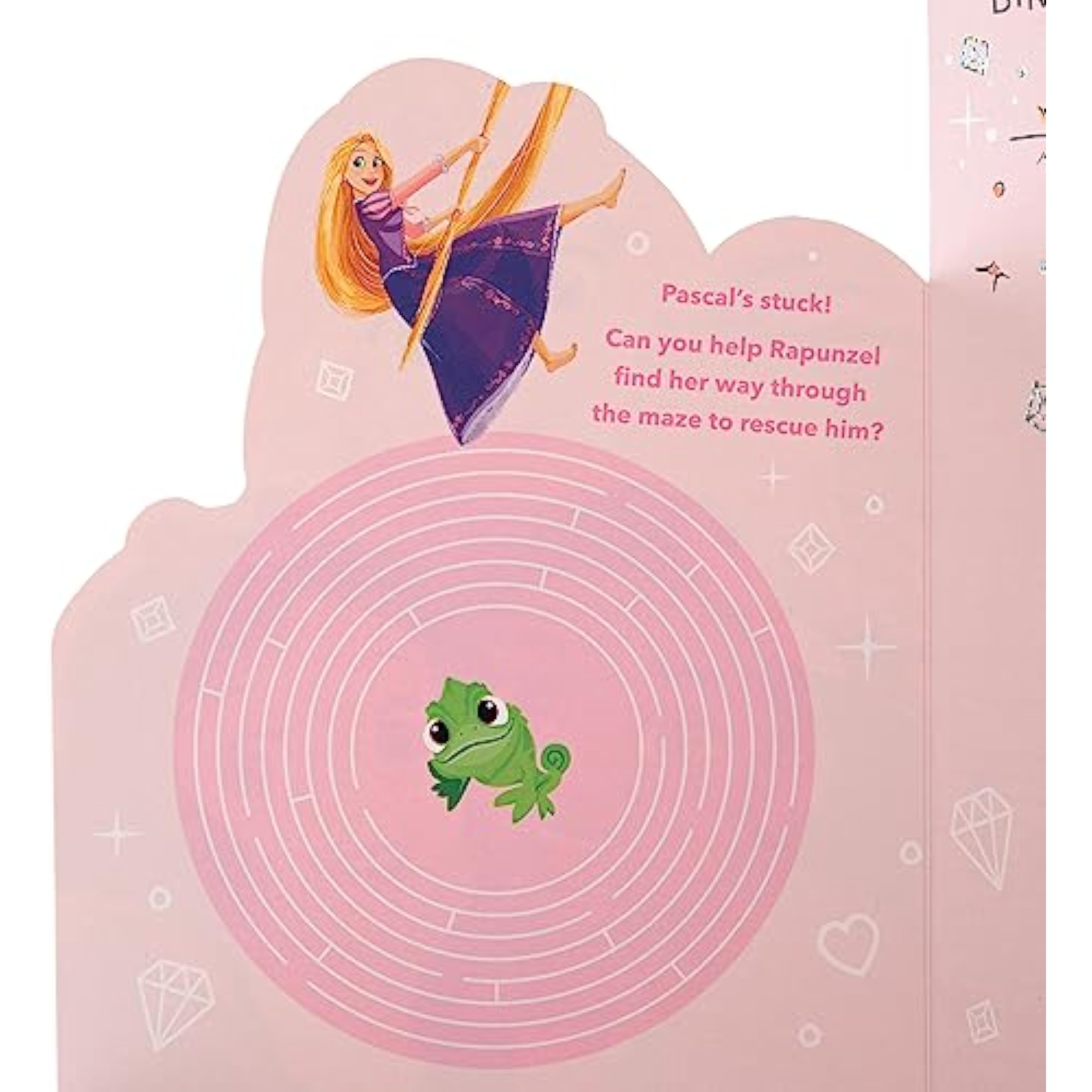 Hallmark Disney Princesses birthday greeting card featuring colorful princess illustrations for sister's special celebration.