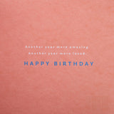 Hallmark floral bloom daughter birthday greeting card with colorful flower design and heartfelt message inside.