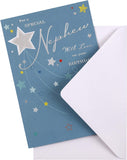 Hallmark greeting card for a special nephew with love on his birthday, featuring colorful heartfelt message and festive design.