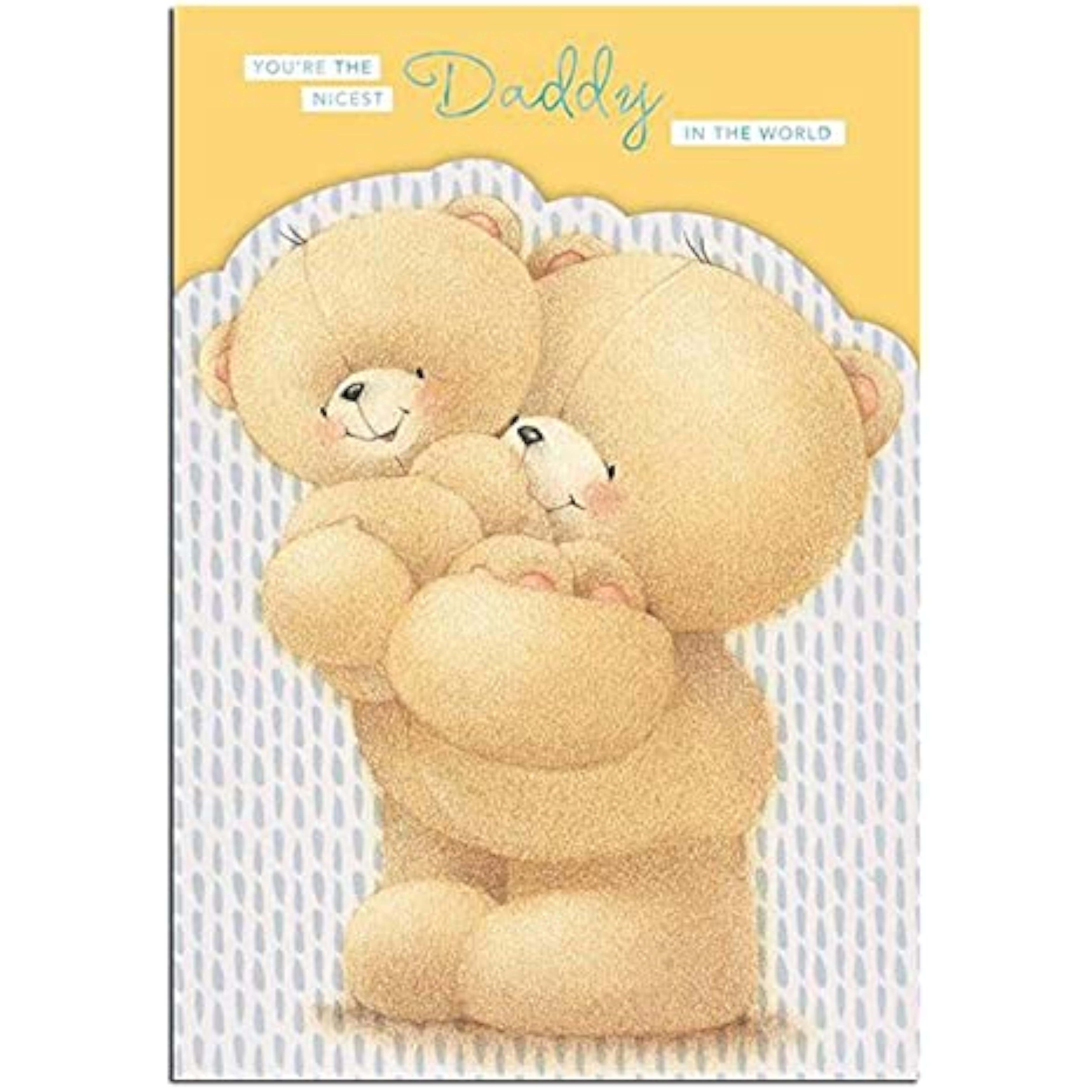 Hallmark Forever Friends Father's Day greeting card featuring a heartfelt message and colorful design for the nicest dad.