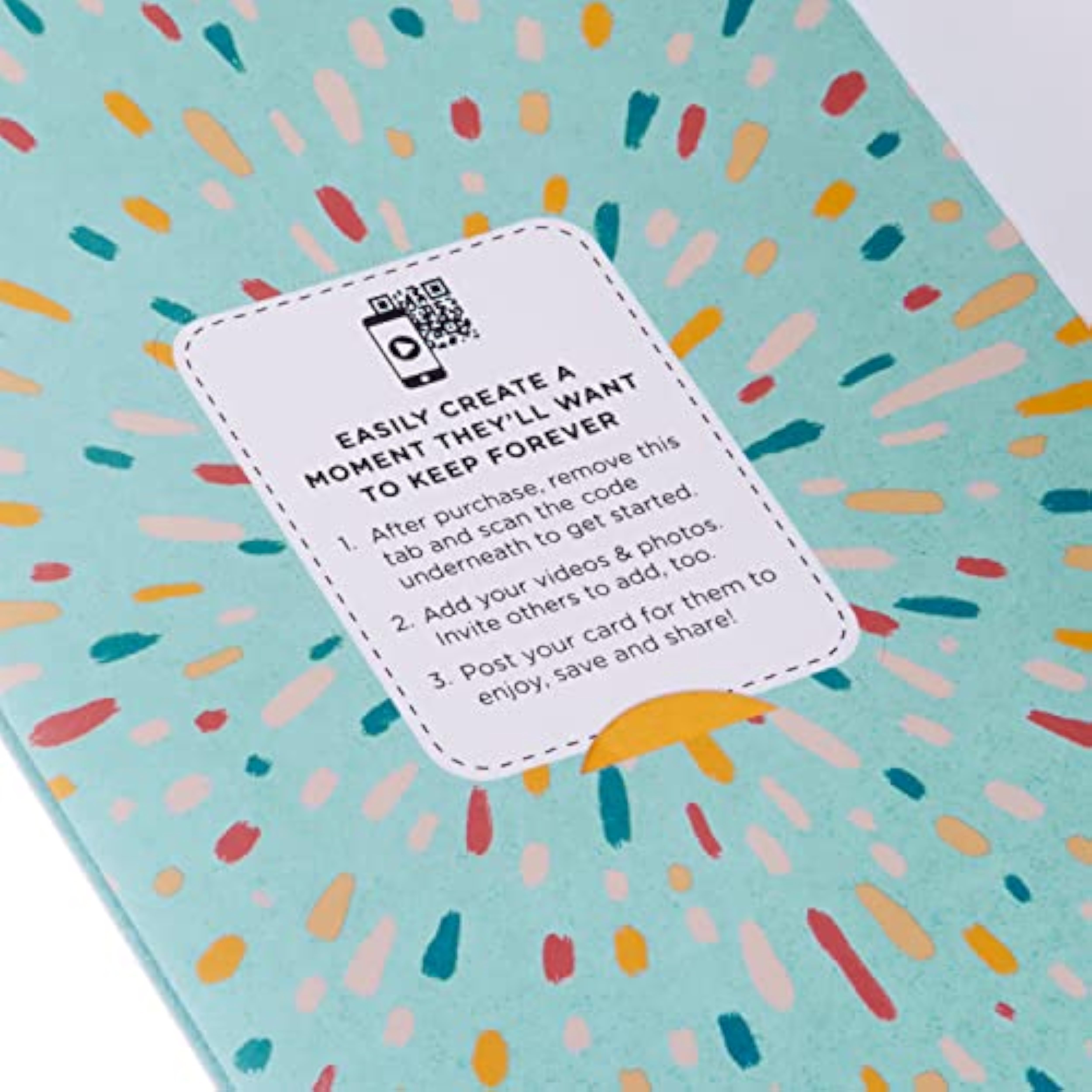 Hallmark Happy You Day Balloons Video Birthday Card with colorful balloon design and greeting message on the front.