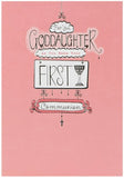 Hallmark Heartfelt First Communion greeting card for your goddaughter, featuring religious symbols and heartfelt message.