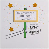 Hallmark Funny Illustrated Birthday Card from the More Than A Feeling Collection featuring colorful, humorous artwork.