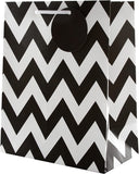 Black Hallmark greeting card gift bag bundle with three essential sizes, designed for multiple occasions.
