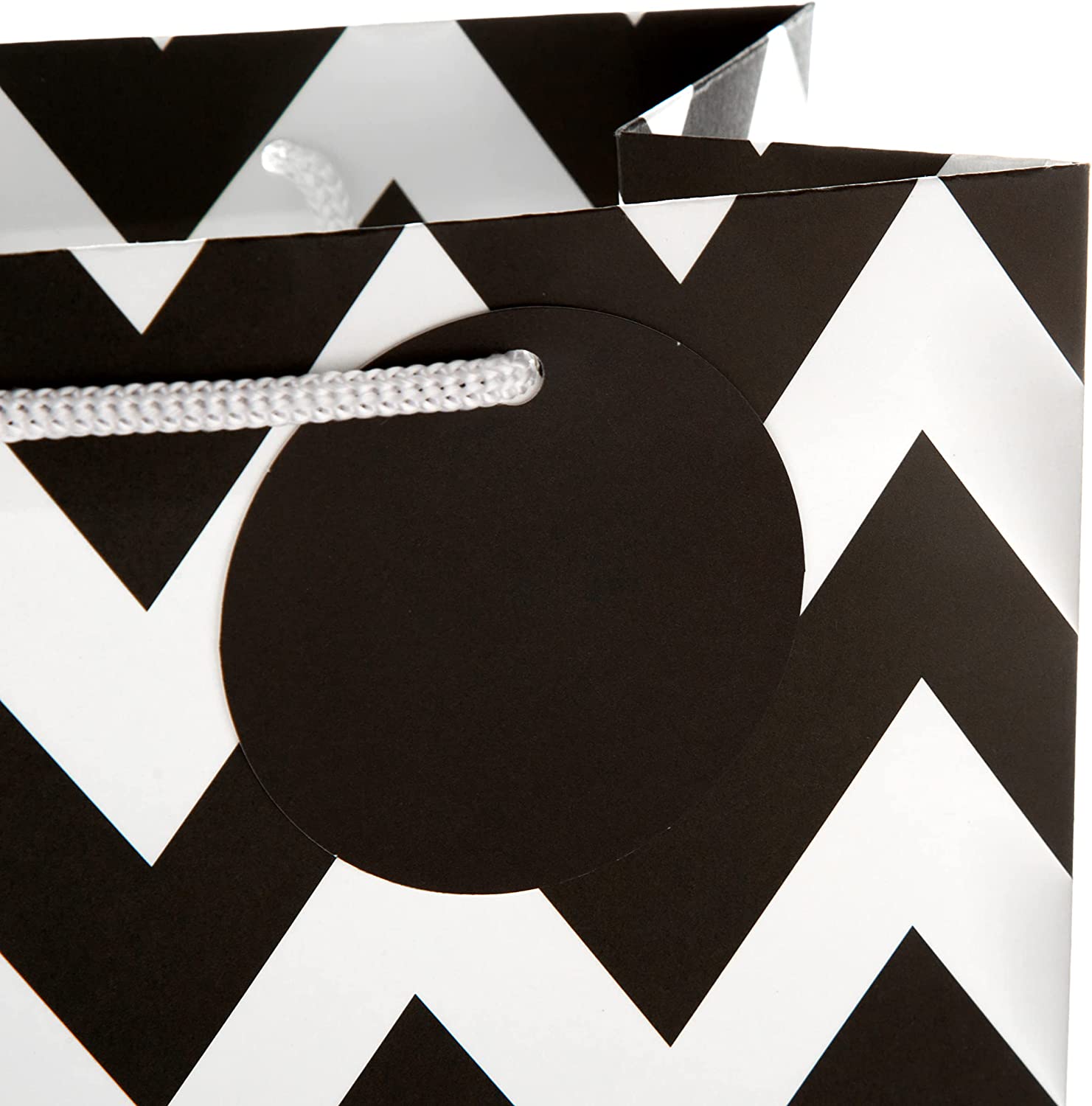 Black Hallmark greeting card gift bag bundle with three essential sizes, suitable for multiple occasions.