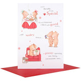 Hallmark Someone Special Christmas Card with elegant holiday design and heartfelt message, perfect for sharing warm wishes.