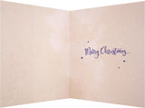 Contemporary Hallmark Christmas greeting card featuring the "Sometimes Magic in The Air" design with festive holiday imagery.