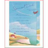 Hallmark Father's Day greeting card with heartfelt message and heart design, perfect for expressing appreciation to dad.