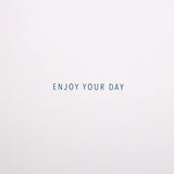 Blue textured foil birthday greeting card with bold impact design by Hallmark, featuring colorful decorative elements.