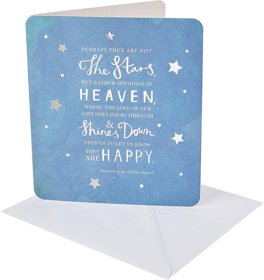 Hallmark Tranquil Sympathy Card with peaceful floral design, wishing peace and comfort for heartfelt condolences.