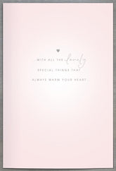 For a Wonderful Mum Floral Design Christmas Card