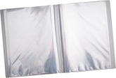 A4 50% Recycled Clear 60-Pocket Presentation Display Book – Eco-Friendly & Durable