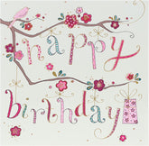 Birthday Card for Her Friend Contemporary Lettering Design