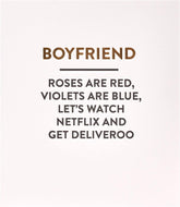 Birthday Card for Boyfriend - Funny Design