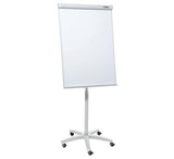 Dahle Team Mobile Flipchart Easel Magnetic 680x1050mm Grey